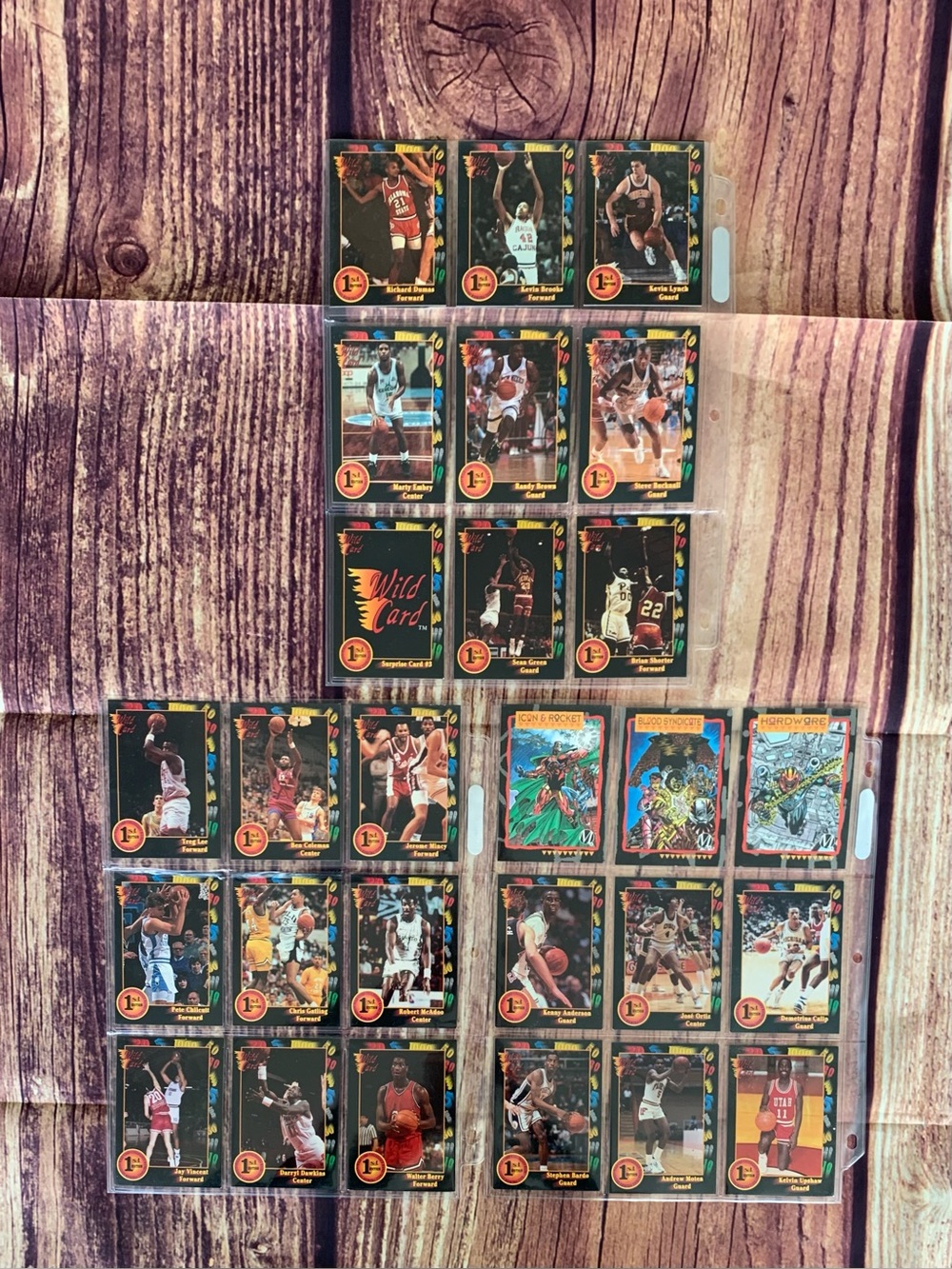AAA Sports Vintage 1992 Collegiate Basketball Premier Edition Trading Cards - 27